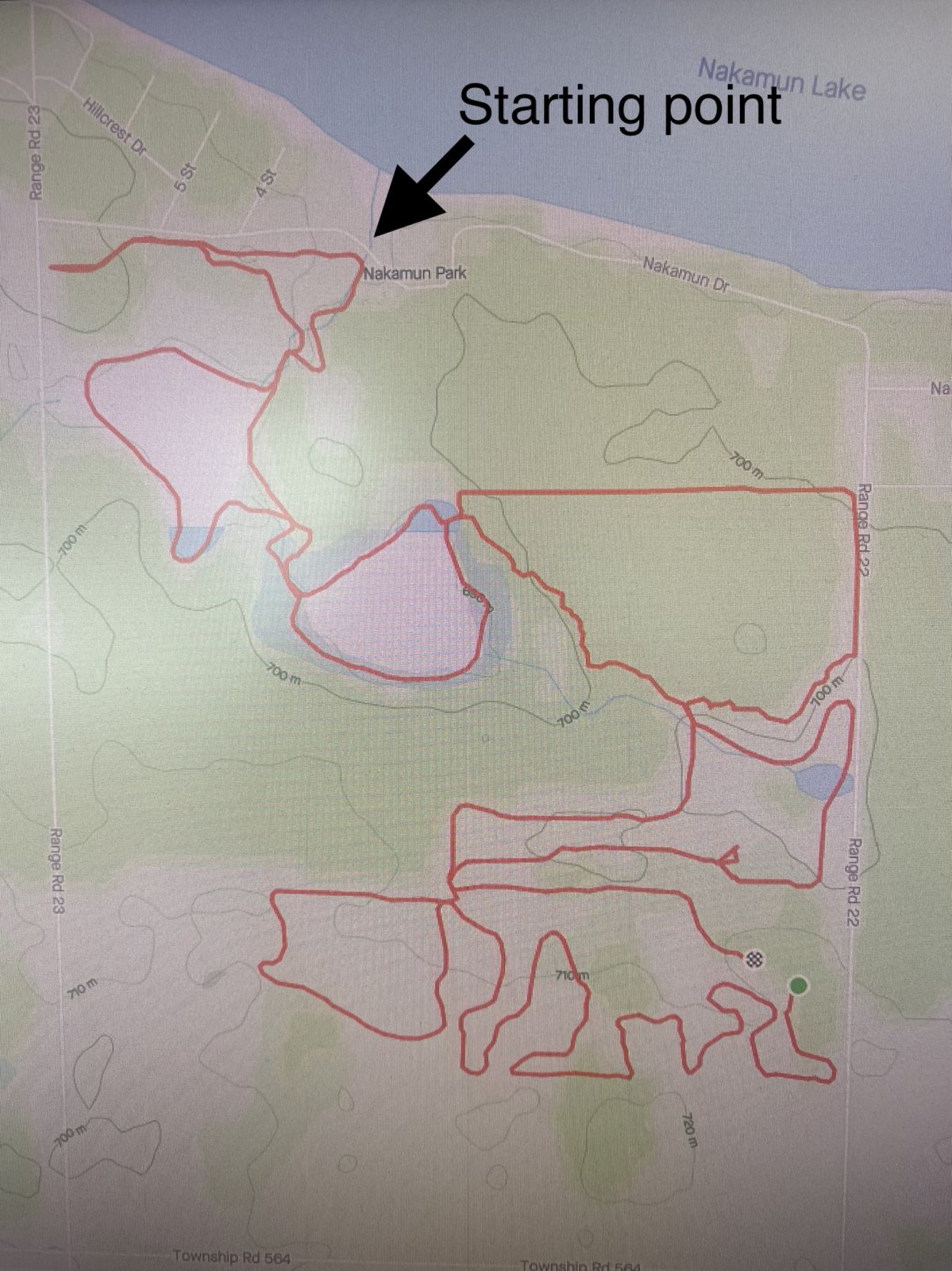 Ski Trail Map 1